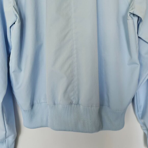 Nike Full-Zip Jacket Size XL Light Blue Chest Swoop Preppy Athletic Athleisure - Picture 10 of 15